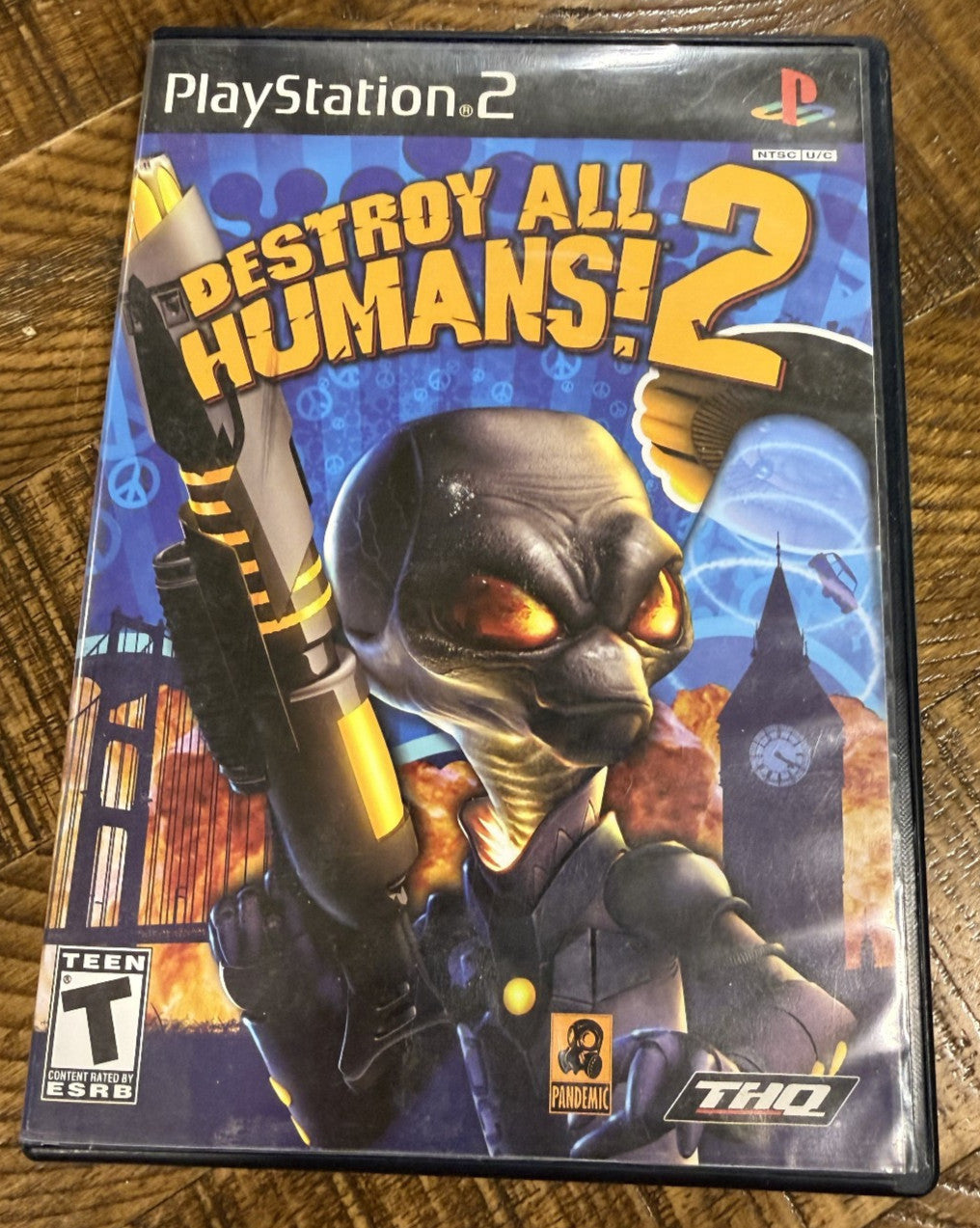 PS2: Destroy All Humans! 2