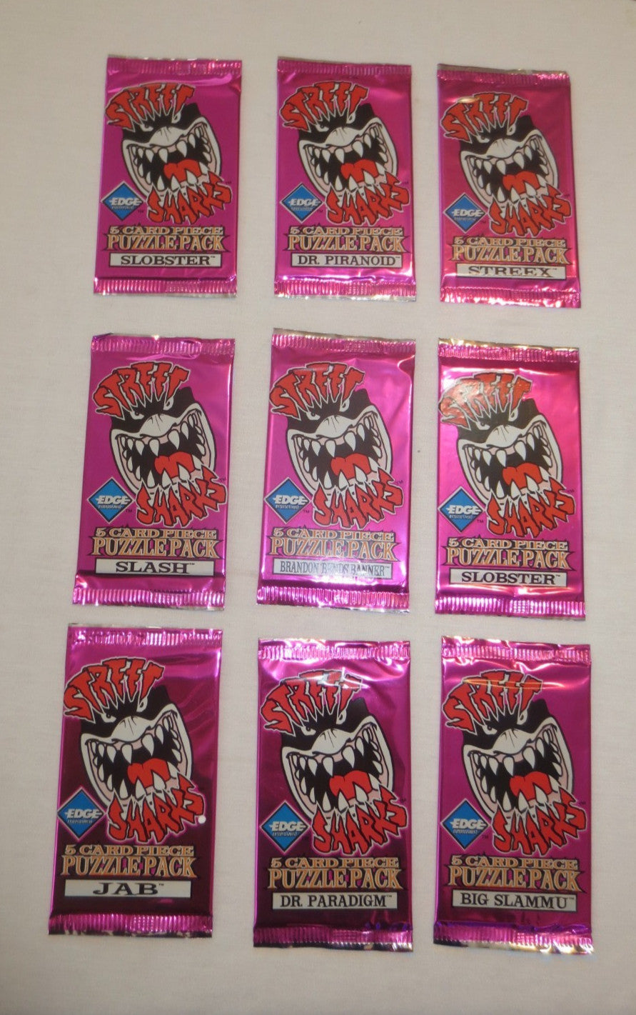 Street Sharks: 5-Card Puzzle-Pack