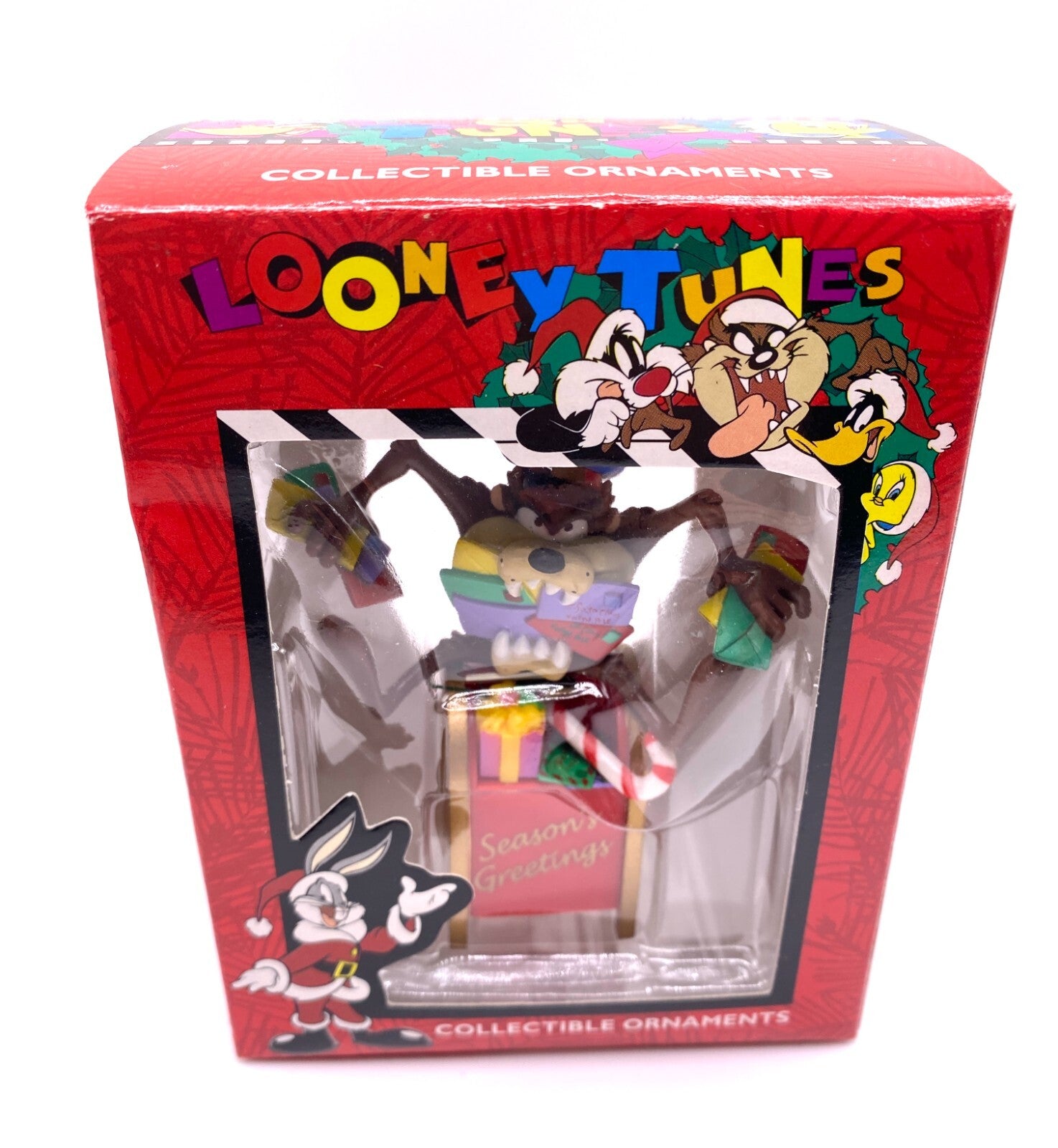 Looney Tunes: Vintage Ornament (Taz In Popcorn Or Christmas Taz)