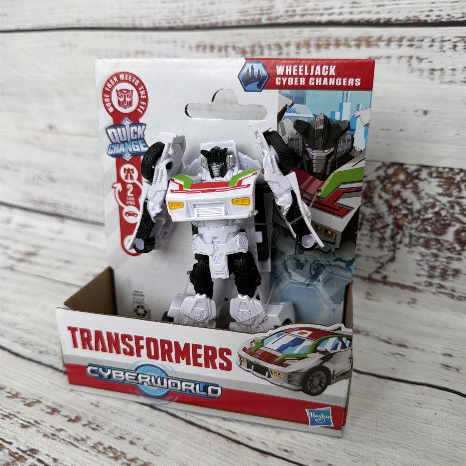Transformers: Cyberworld Wheeljack Cyber Changer