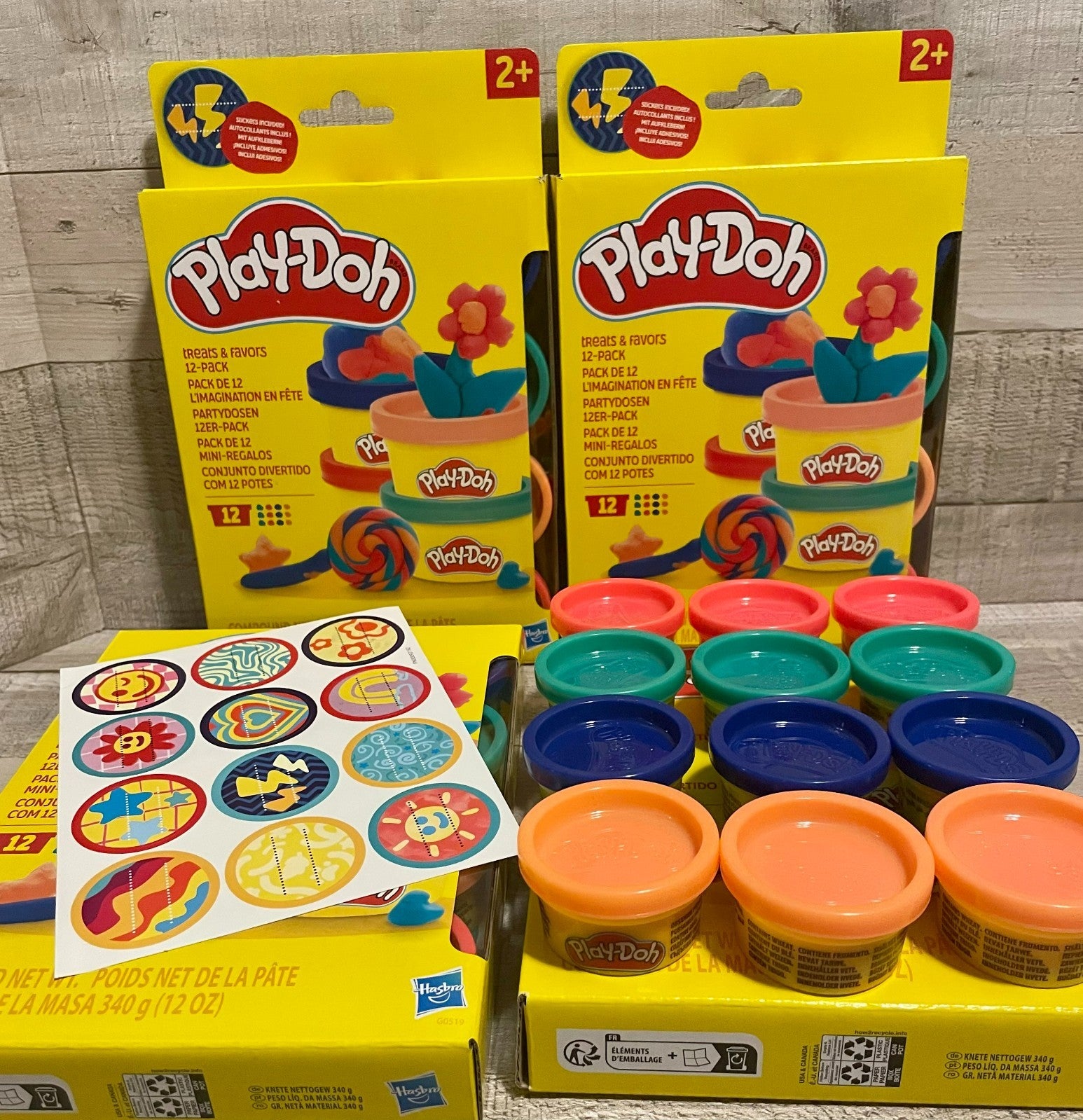 Play-Doh: Sharable Pack Treats & Favors 12-Pack