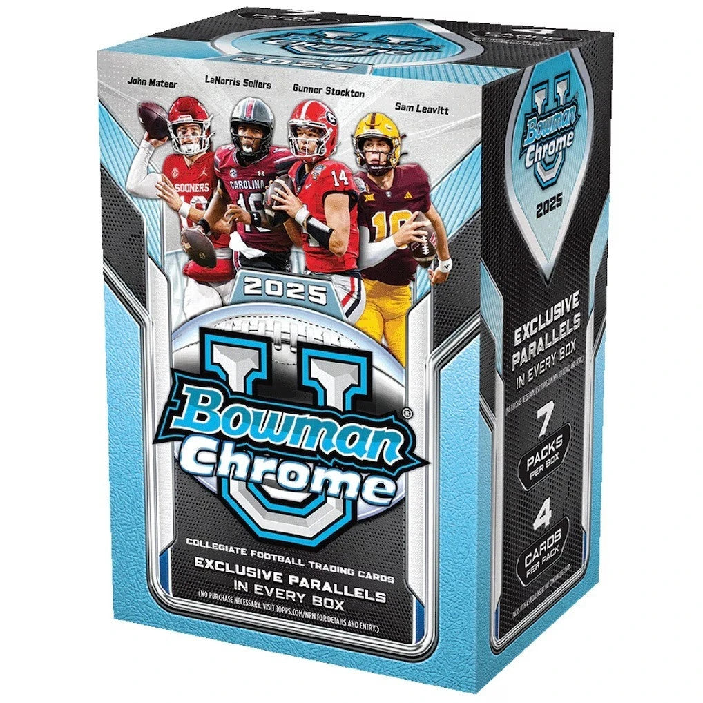 Topps: 2025 University Bowman Chrome Football Blaster Box
