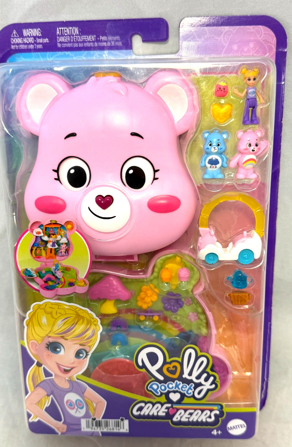 Polly Pocket: Care Bears Compact Dolls & Playset