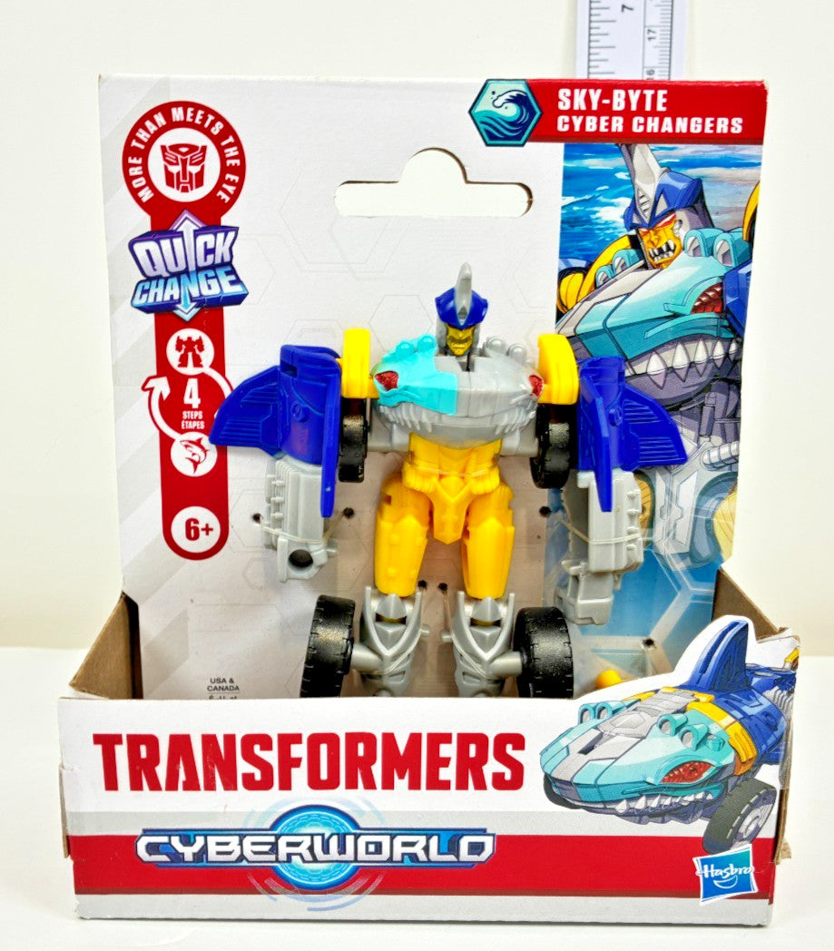 Transformers: Cyberworld Sky-Byte Cyber Changer