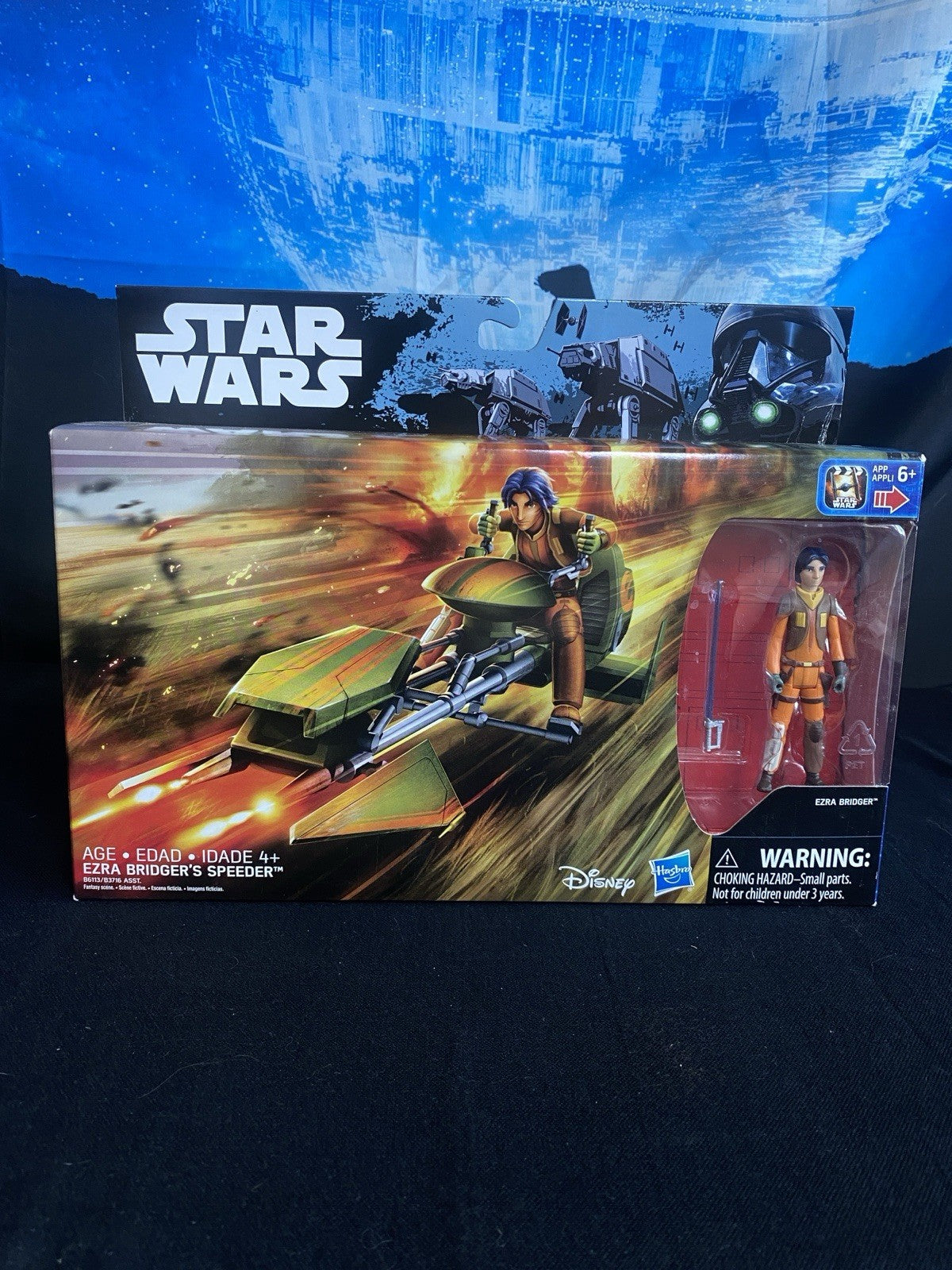 Hasbro: Star Wars Ezra Bridger's Speeder Action Figure Set