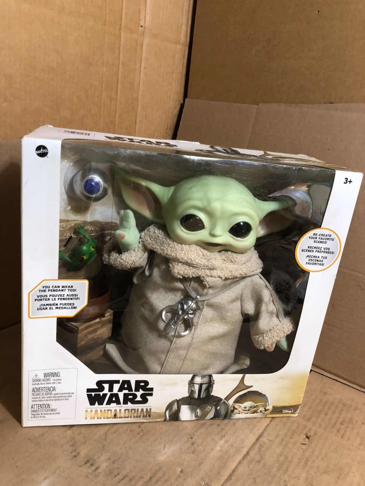 Star Wars: The Child Baby Yoda The Mandalorian with 4 Accessories 12"