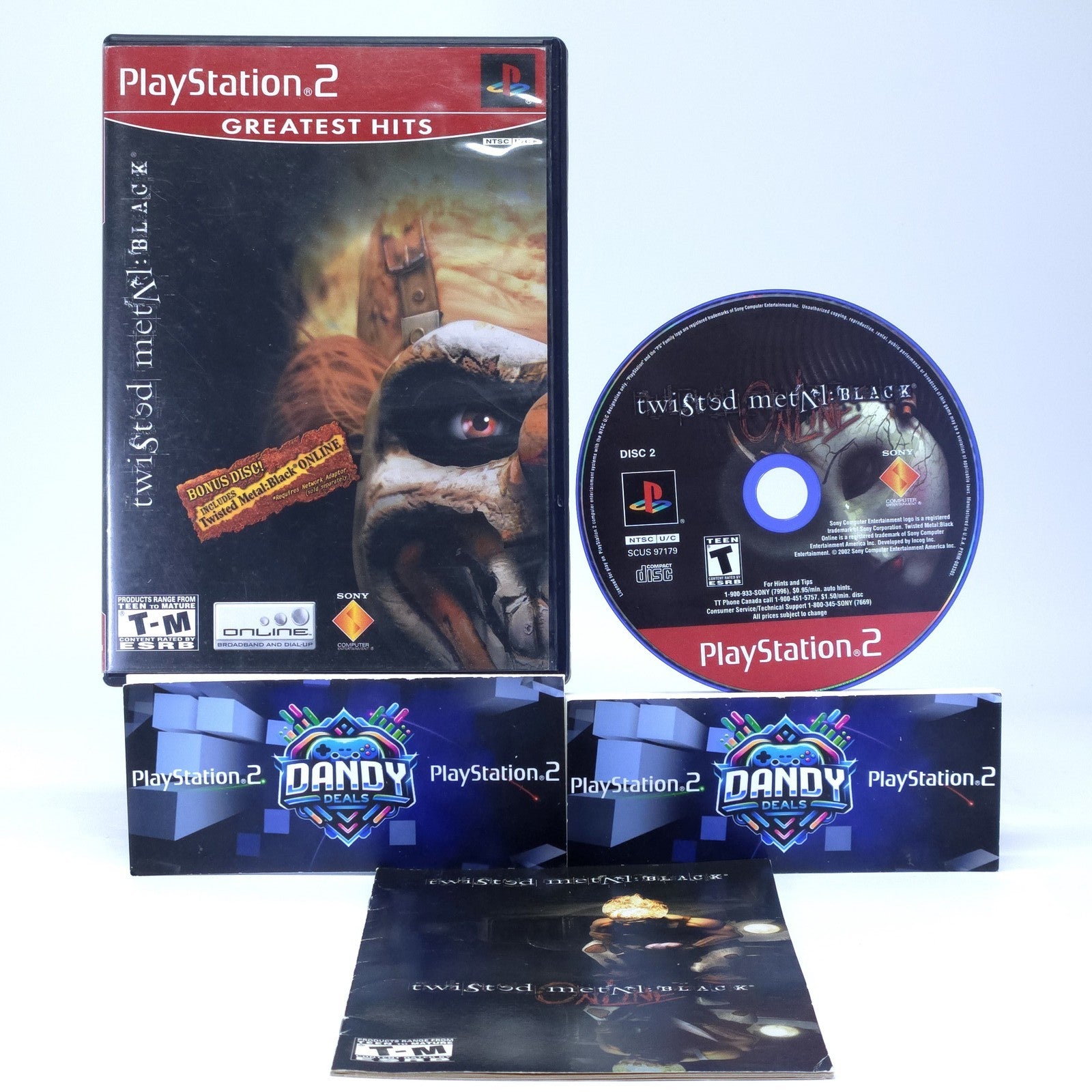 PS2: Twisted Metal: Black Online