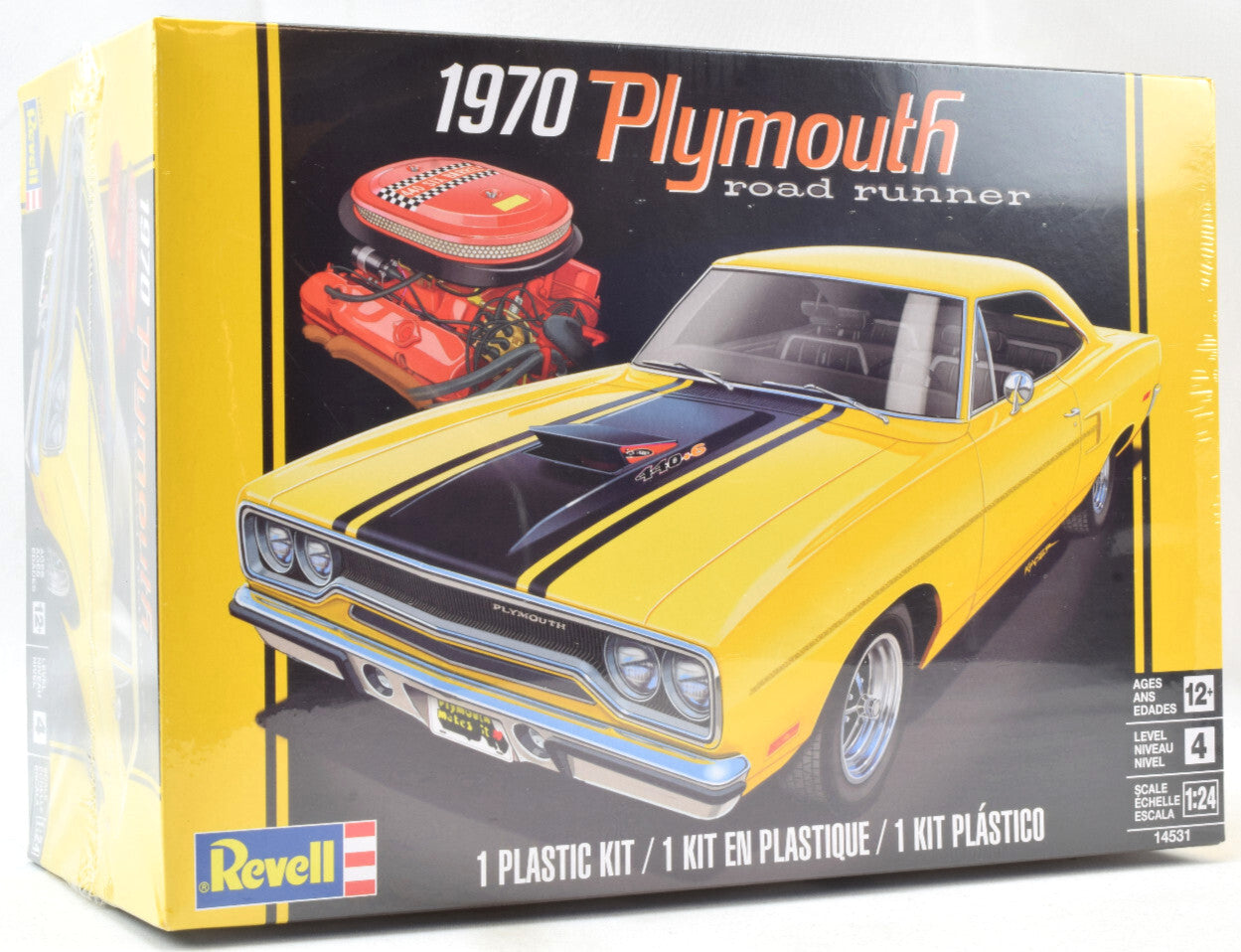 Revell: 1:24 Scale 1970 Plymouth Road Runner Model Kit
