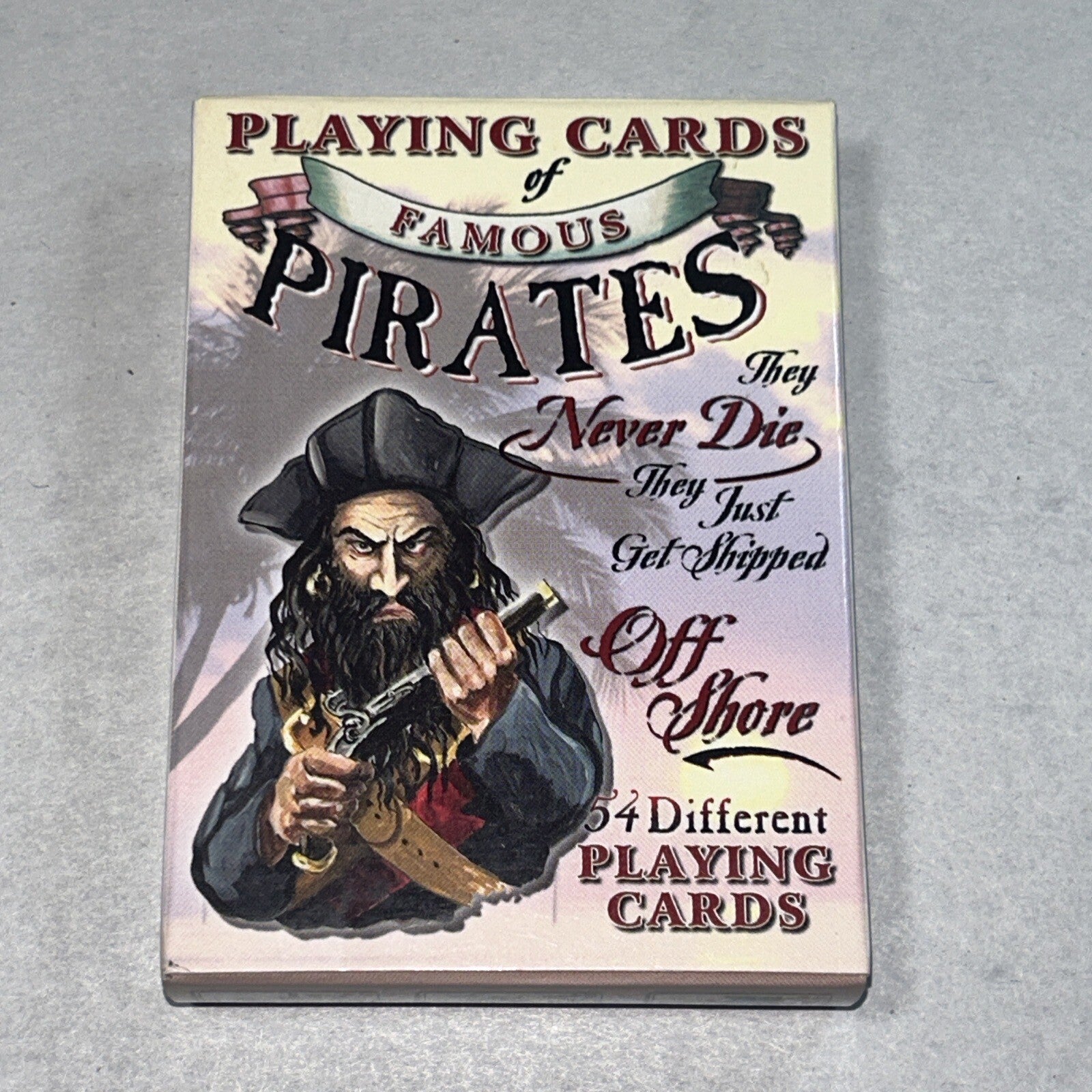 Famous Pirates Playing Cards