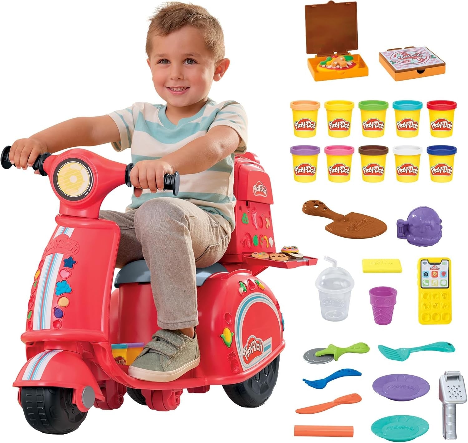 Play-Doh: Pizza Delivery Scooter Playset