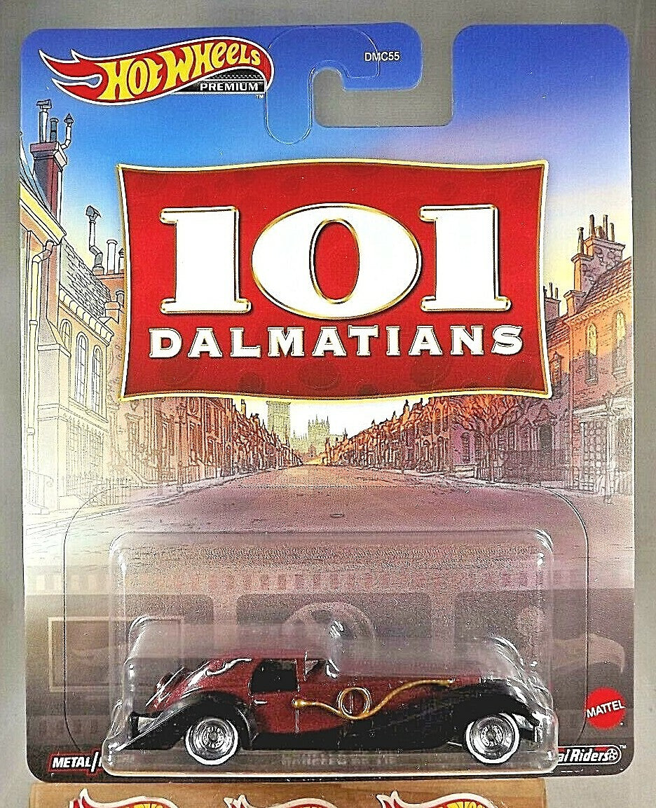 Hot Wheels: Premium - 101 Dalmatians - Cruella De Vil