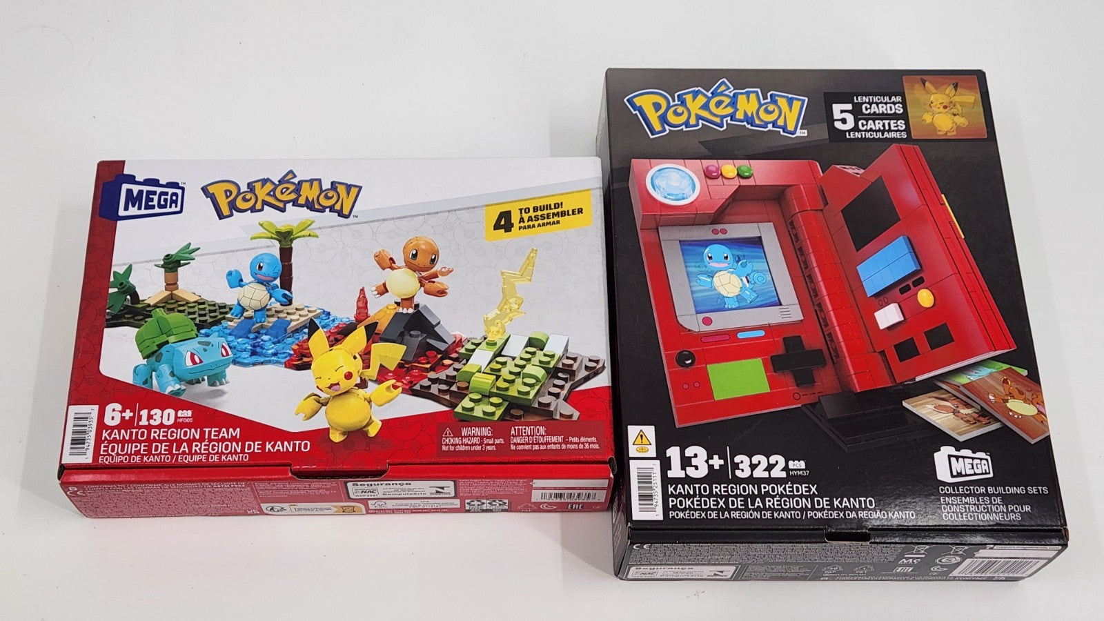 Mega Bloks: Pokemon - Kanto Region Team