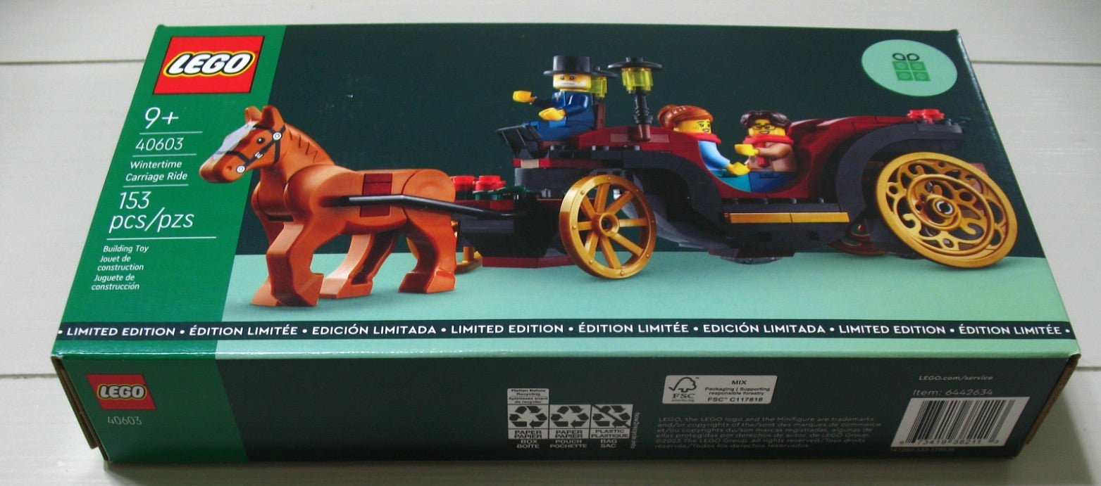 LEGO: Limited Edition - Wintertime Carriage Ride (#40603) [Retired]