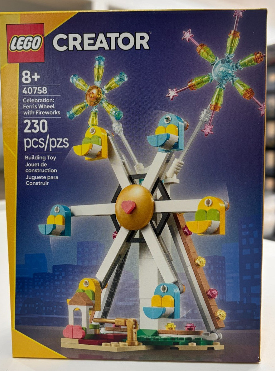 LEGO: Creator - Celebration Ferris Wheel With Fireworks (#40758)