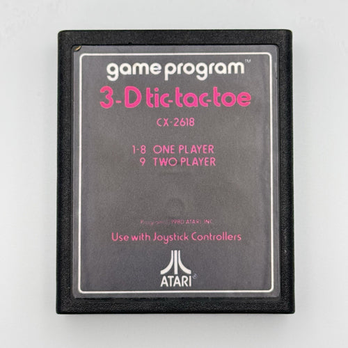 Atari: 3D Tic-Tac-Toe [1980]