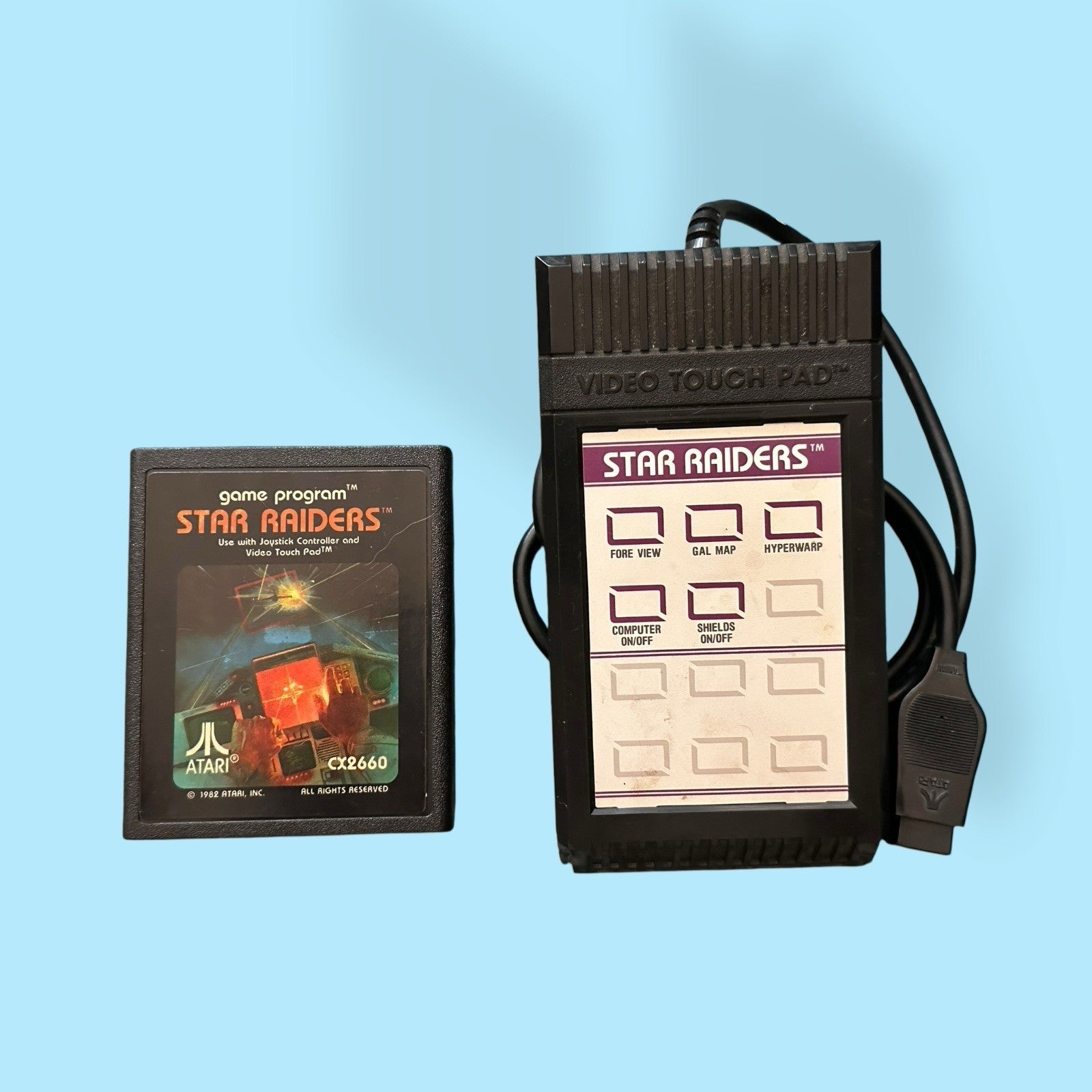 Atari: Star Raiders w/Comic & Touchpad [1982]