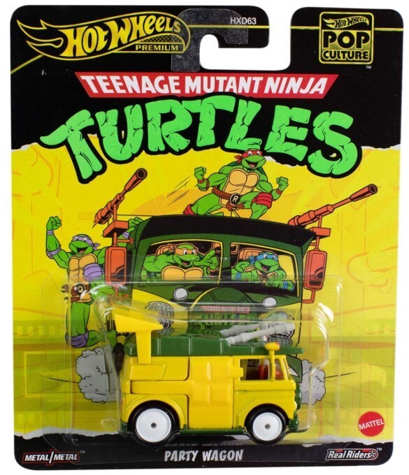 Hot Wheels: Premium - Car Culture - TMNT - Party Wagon