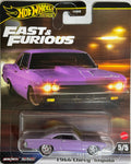 Hot Wheels: Premium - Fast & Furious - 1966 Chevy Impala (Purple) #5/5