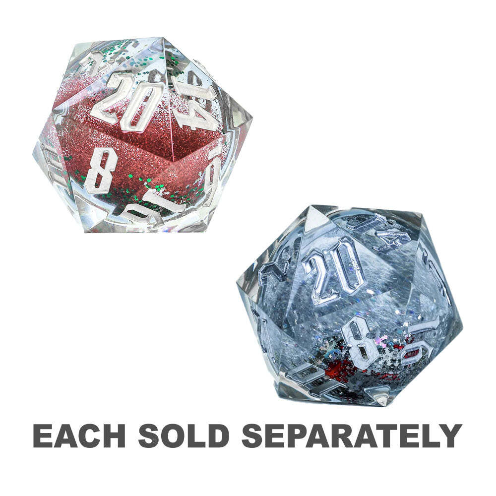 Sirius: Dice - Giant 50mm Snowglobe D20