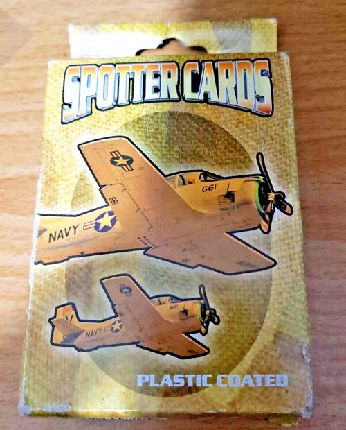 Commemorative Wwii World War Ii Spotter Cards Deck Torn Box