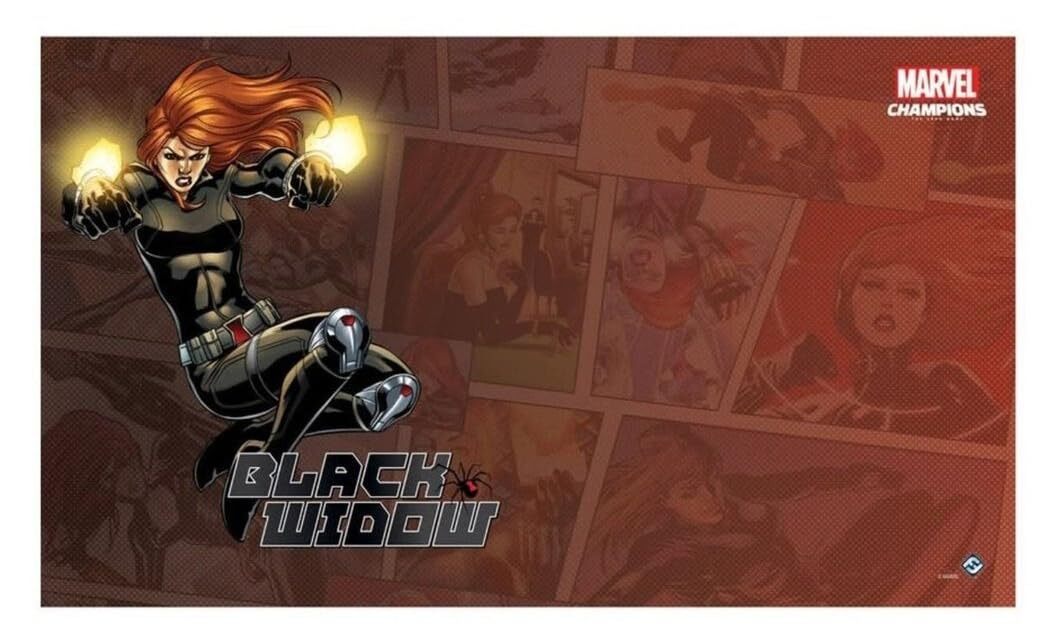 Marvel: Champions - Black Widow Game Mat