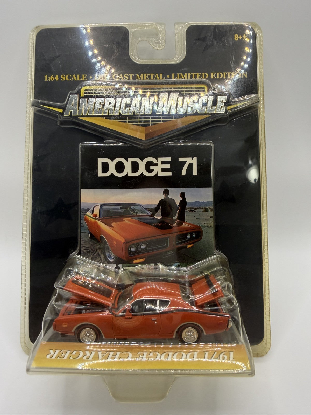 Ertl: American Muscle - 1971 Dodge Charger (Orange)