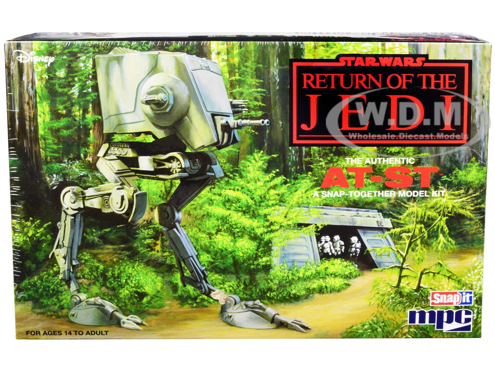 MPC: Snap It - Star Wars Return of the Jedi - AT-ST Model Kit