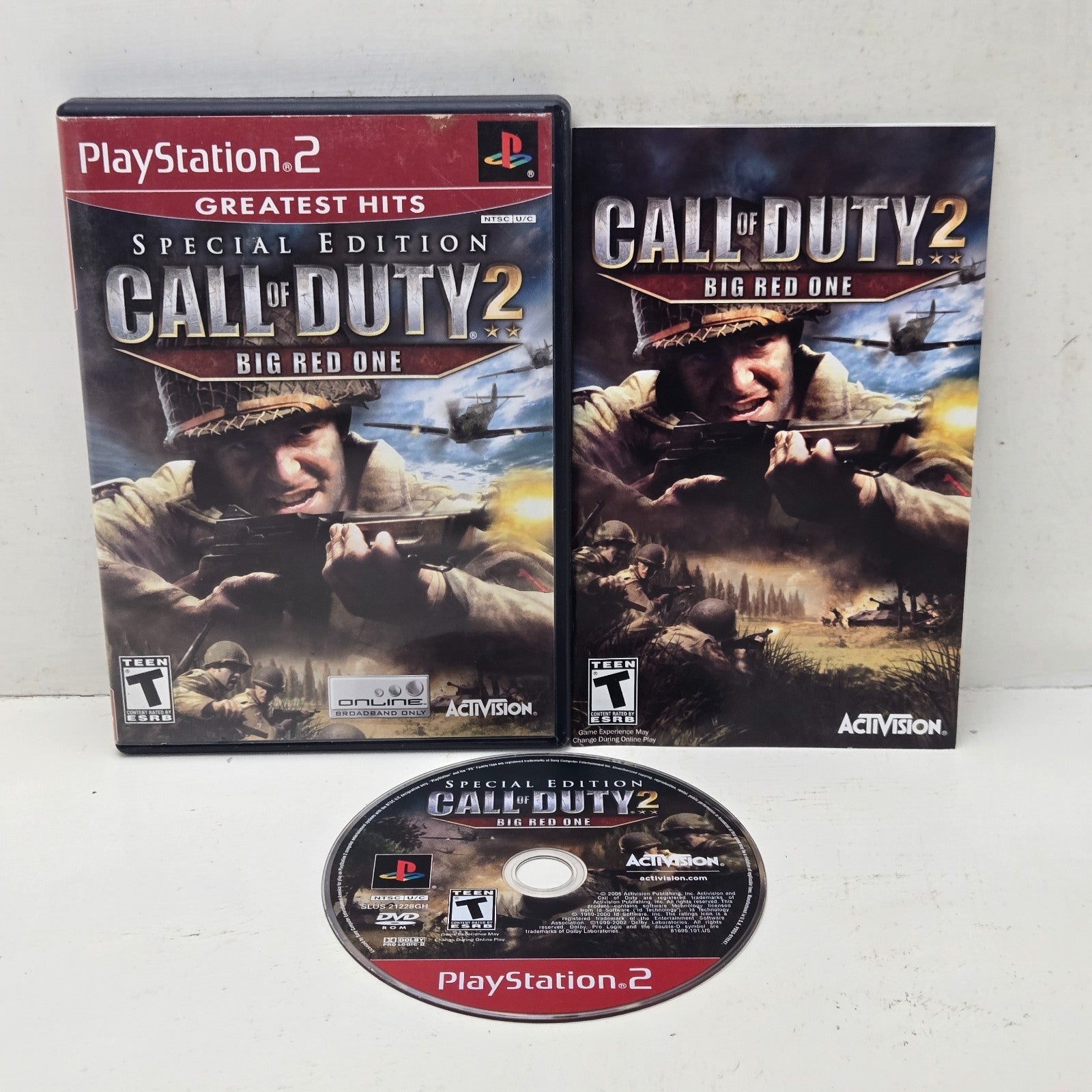 PS2: Call of Duty 2: Big Red One