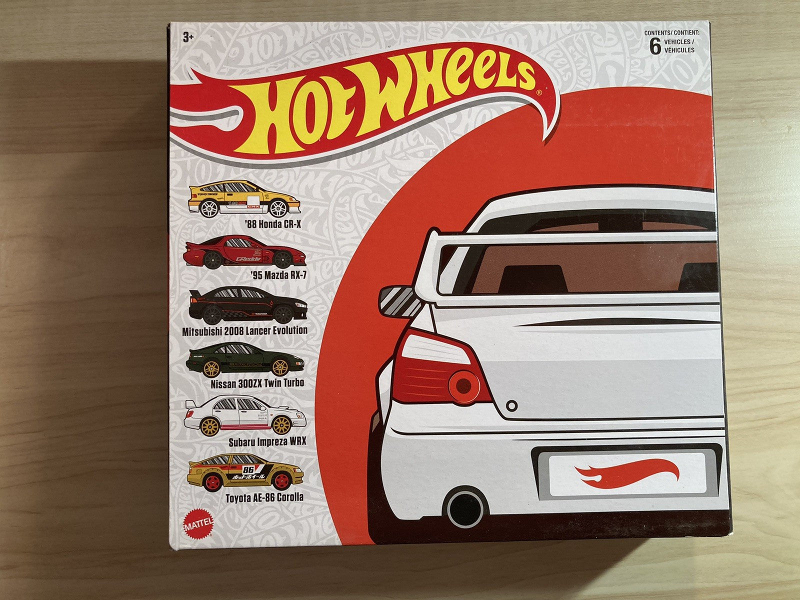 Hot Wheels: Japanese Car Culture - 6-Car Pack