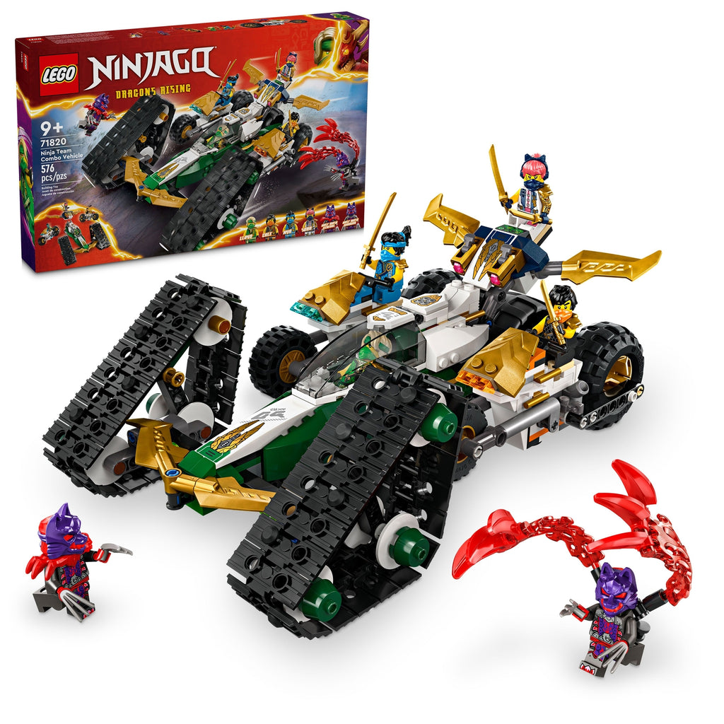 LEGO: Ninjago Dragons Rising - Ninja Team Combo Vehicle (#71820)
