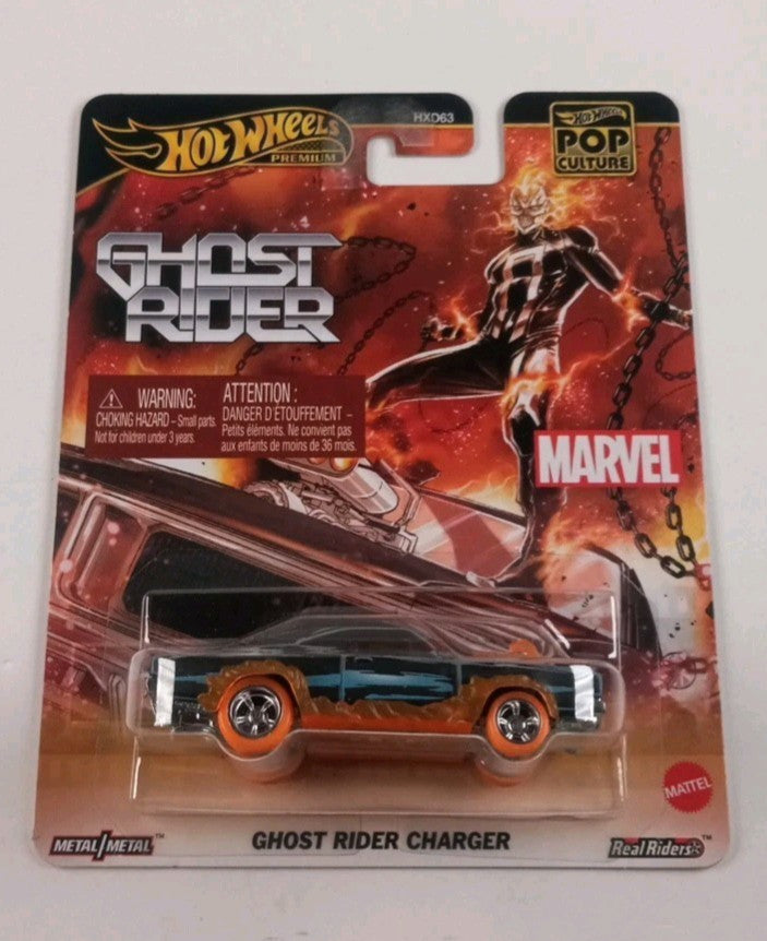 Hot Wheels: Premium - Pop Culture - Ghost Rider Charger