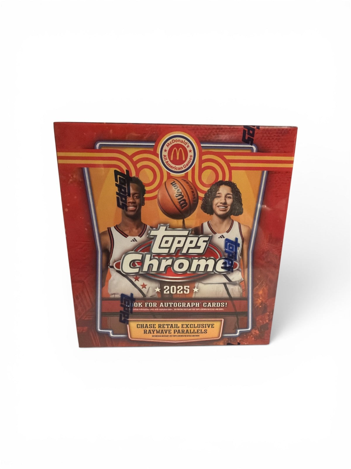 Topps: 2025 Chrome McDonald's All American Games Basketball Trading Card Mega Box