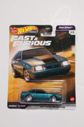 Hot Wheels: Premium - Fast & Furious - '92 Ford Mustang (Aqua) #2/5