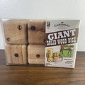 Cardinal Games: 5 Giant Solid Wooden Dice