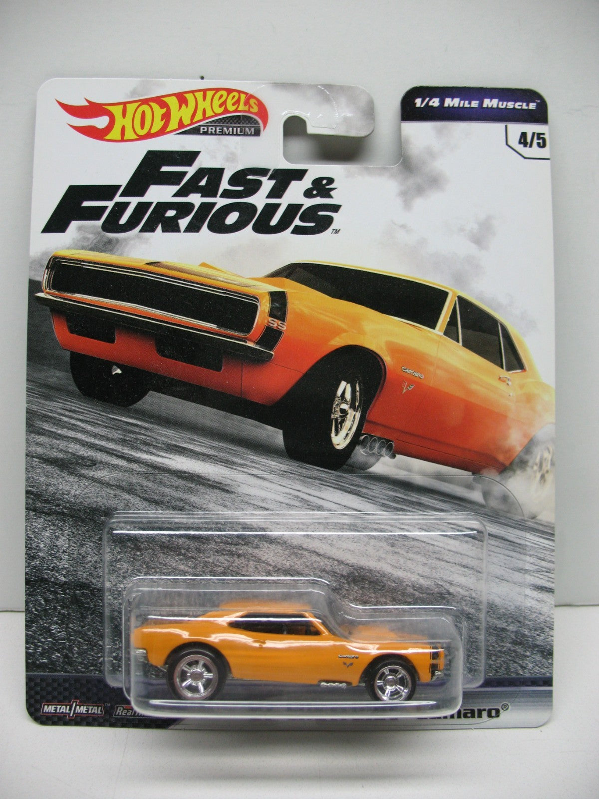 Hot Wheels: Premium - Fast & Furious - '67 Chevrolet Camaro (Orange)