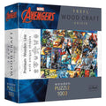 Trefl: Wooden Shaped Puzzle - Marvel - Marvel Comic Universe 1000-Piece Puzzle