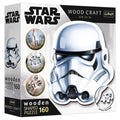 Trefl: Wooden Shaped Puzzle - Star Wars - Stormtrooper Helmet 160-Piece Puzzle
