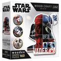 Trefl: Wooden Shaped Puzzle - Star Wars - Darth Vader Head 160-Piece Puzzle