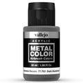 Vallejo: Dark Aluminium Metal Color 32ml Bottle Model Paint