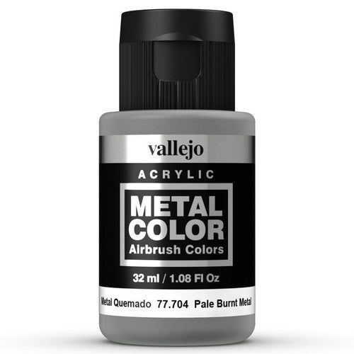 Vallejo: Pale Burnt Metal Color 32ml Paint