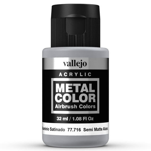 Vallejo: Semi Matte Aluminium Metal Color 32ml