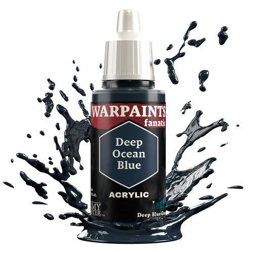 The Army Painter: Fanatic - Deep Ocean Blue Acrylic