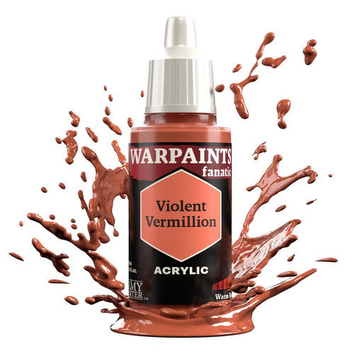 The Army Painter: Fanatic - Violent Vermilion Acrylic